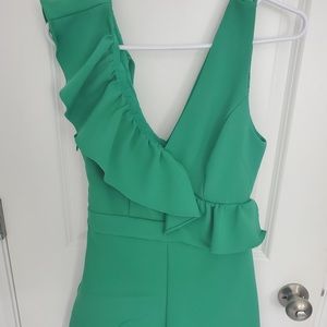 Gorgeous Green romper in Perfect condition!